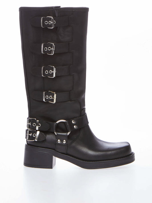 BOTA BIKER NEGRA