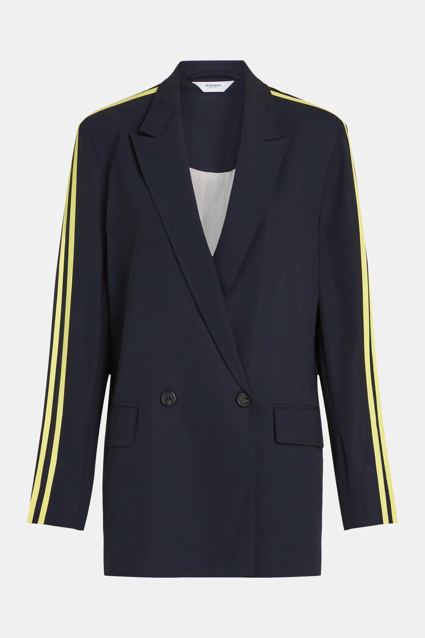 BLAZER STRIPE (S24LTD-LOGAN-S) NAVY - LEMON